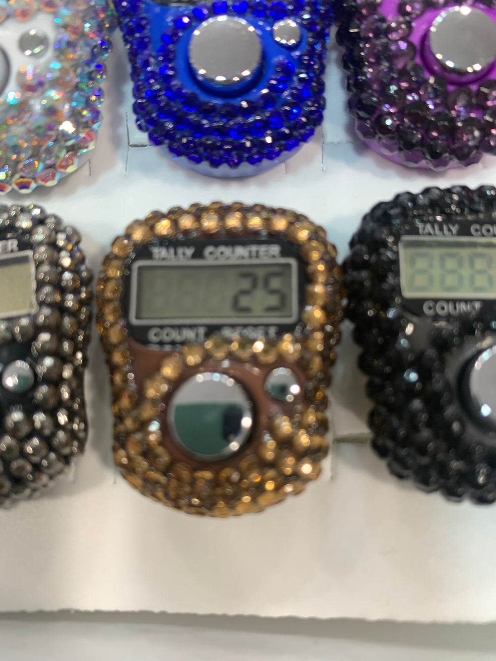 Sparkly Tasbeeh/ Dhikr Finger Counters