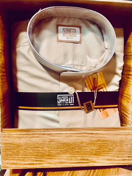 AL ASEEL PREMIUM THOBE - Light  Beige