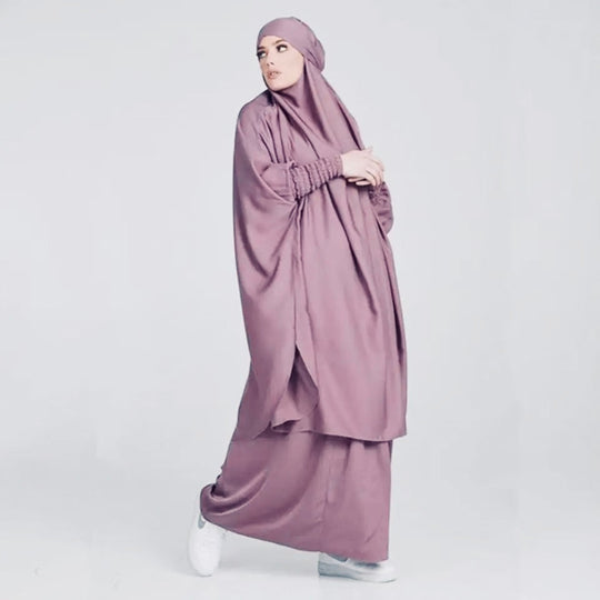 Three piece Jilbab and Niqab set - colours