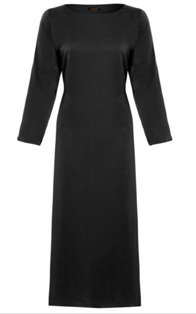 Abaya Full sleeve Inner Slip - Black