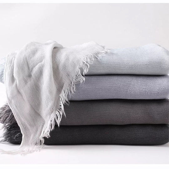 Crinkle Rayon Viscose Hijab/Scarf