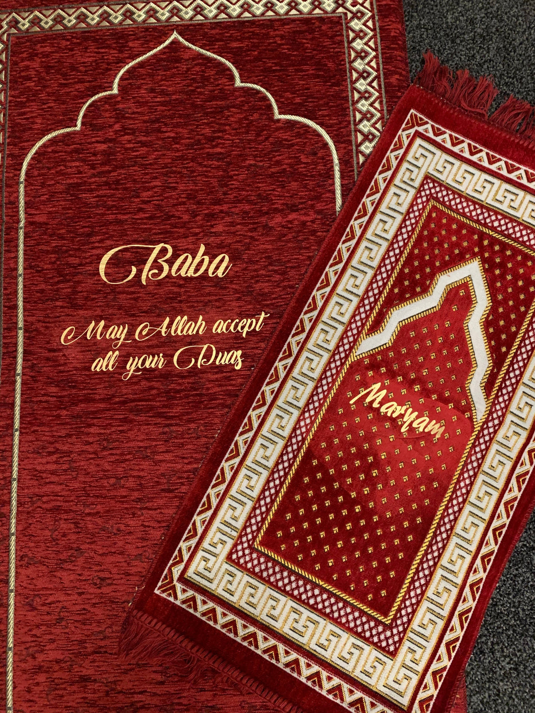 Personalise Mini Childs Prayer Mat- Colours Small