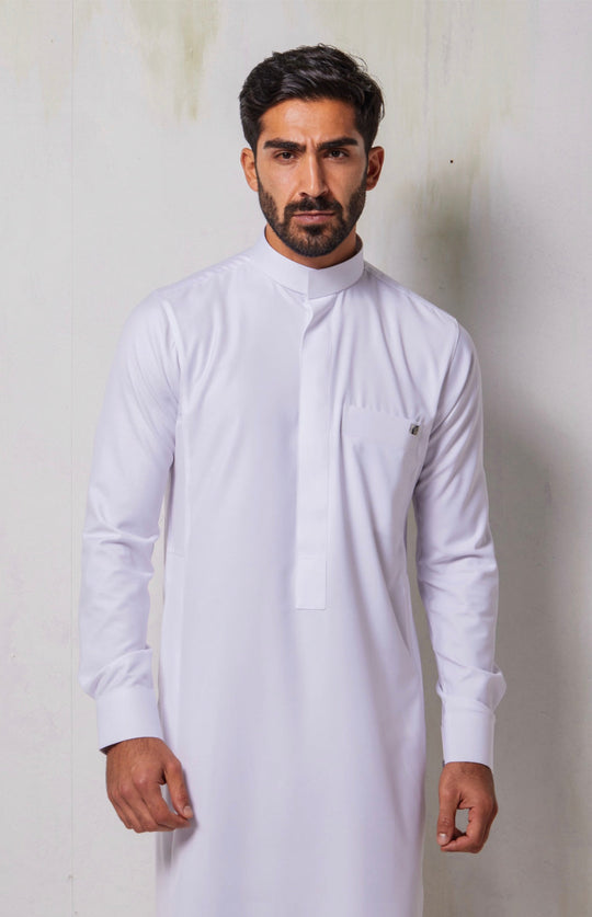 Faris Royal White Thobe/Jubba