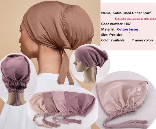 Luxury Satin/ Silk lined Bonnets - Variety