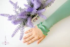 Double Ruffle Arm Cover