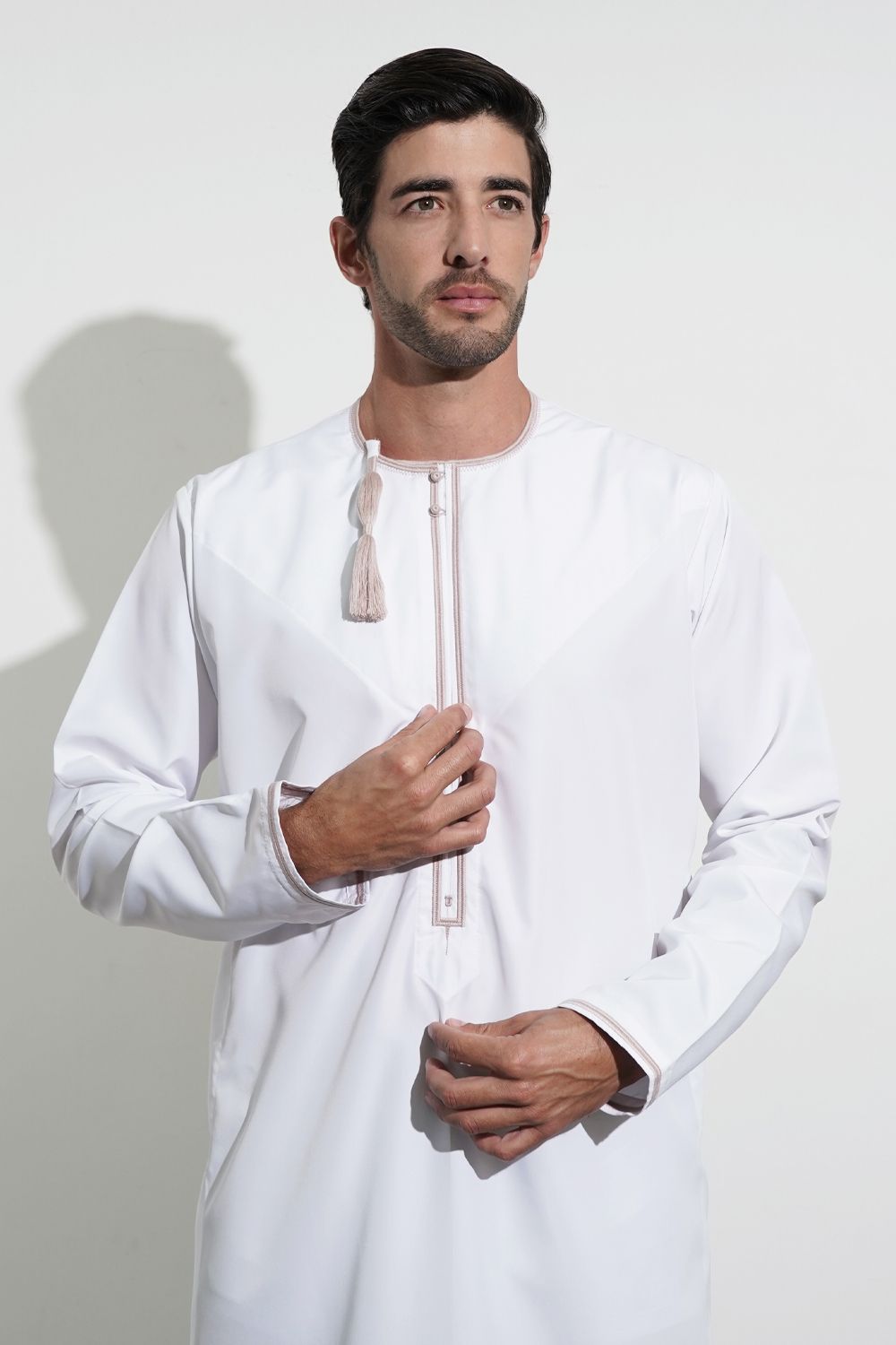 Faris Omani White Thobe/Jubbah