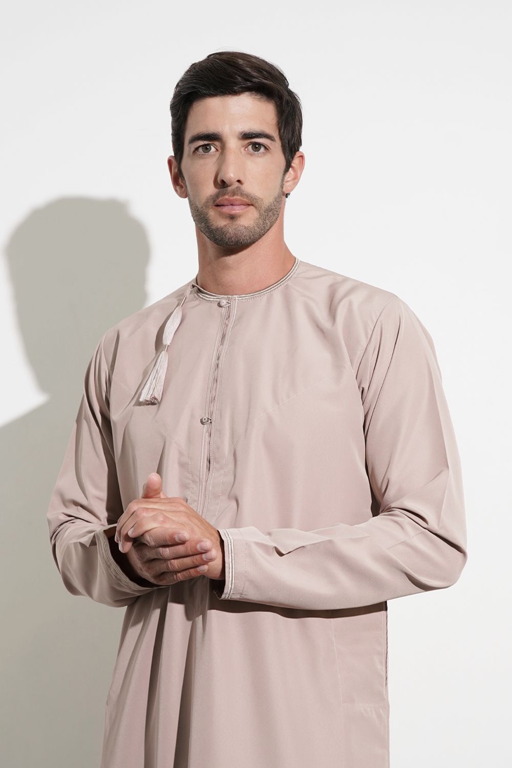 Boys Faris Pink Omani Jubba/Thobe