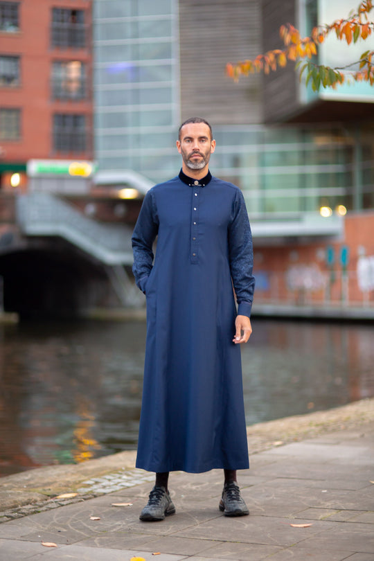 AA2212+ Al Ameer Thobe/Jubba - Blue
