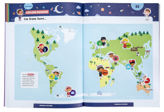 Ramadan Activity Book -5 years +