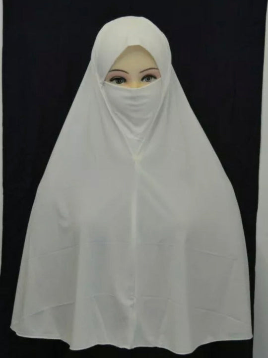 High Quality Hijab 3XL Burkha/Khimar with attached Veil.