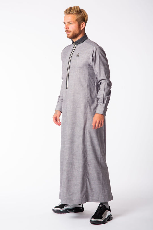 AA20G13 Al Ameer Thobe/Jubba - Grey