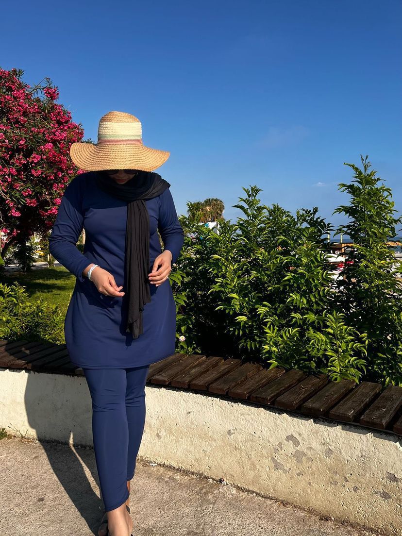 BURKINI/MODEST MUSLIM FULL SWIMSUIT - ZS Navy