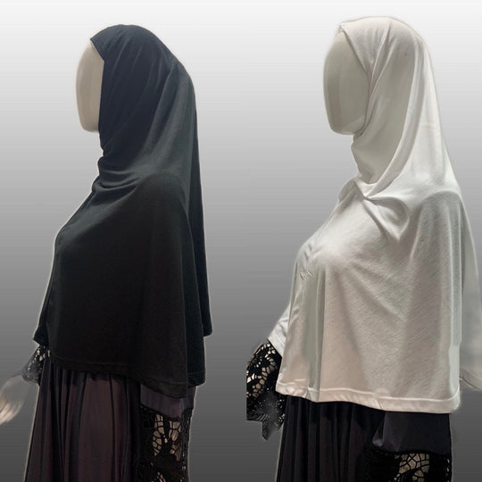Easy wear Cotton XL Slip on Hijab - Variety