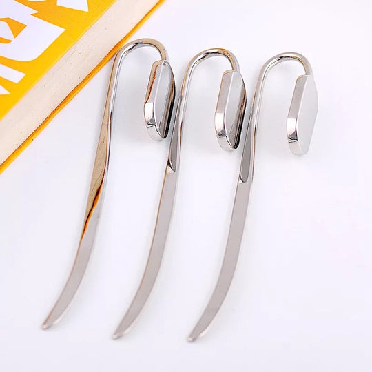 Swan Neck Silver Book Mark