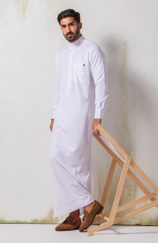 Faris Royal White Thobe/Jubba