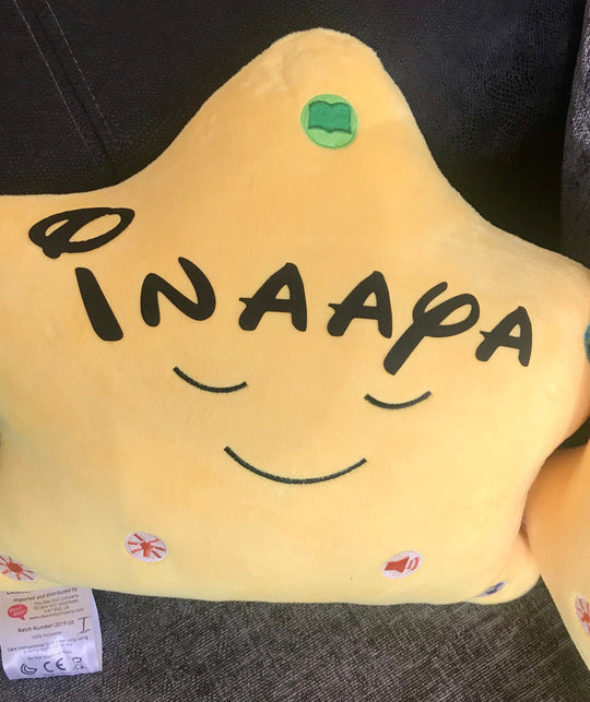 My Personalised ’ Dua Star Pillow – Yellow Star