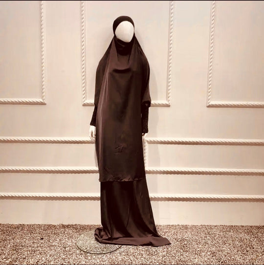 Three piece Jilbab and Niqab set - colours