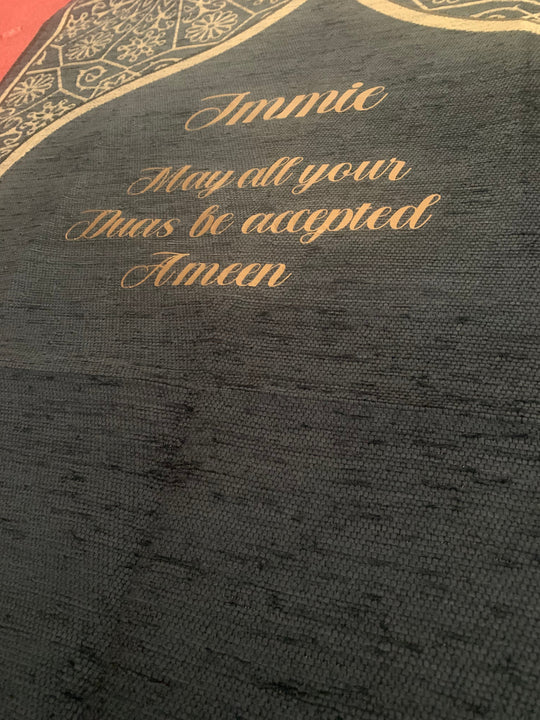 Geometric Light weight Prayer Mat- Plain W920-2- MIX