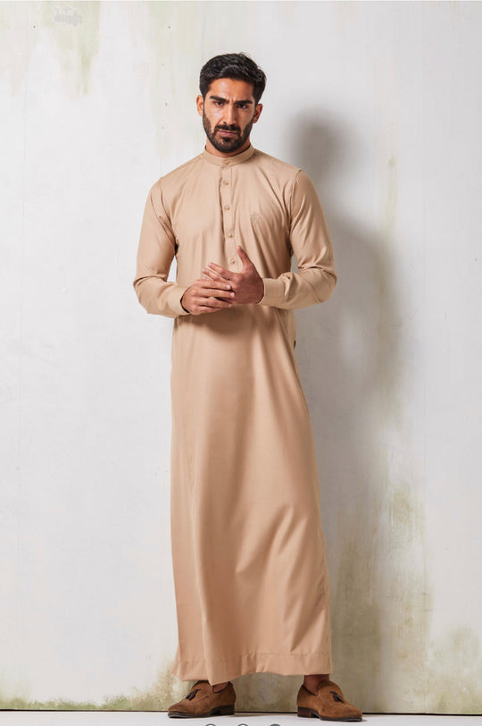 Faris Classic Beige Thobe/Jubba