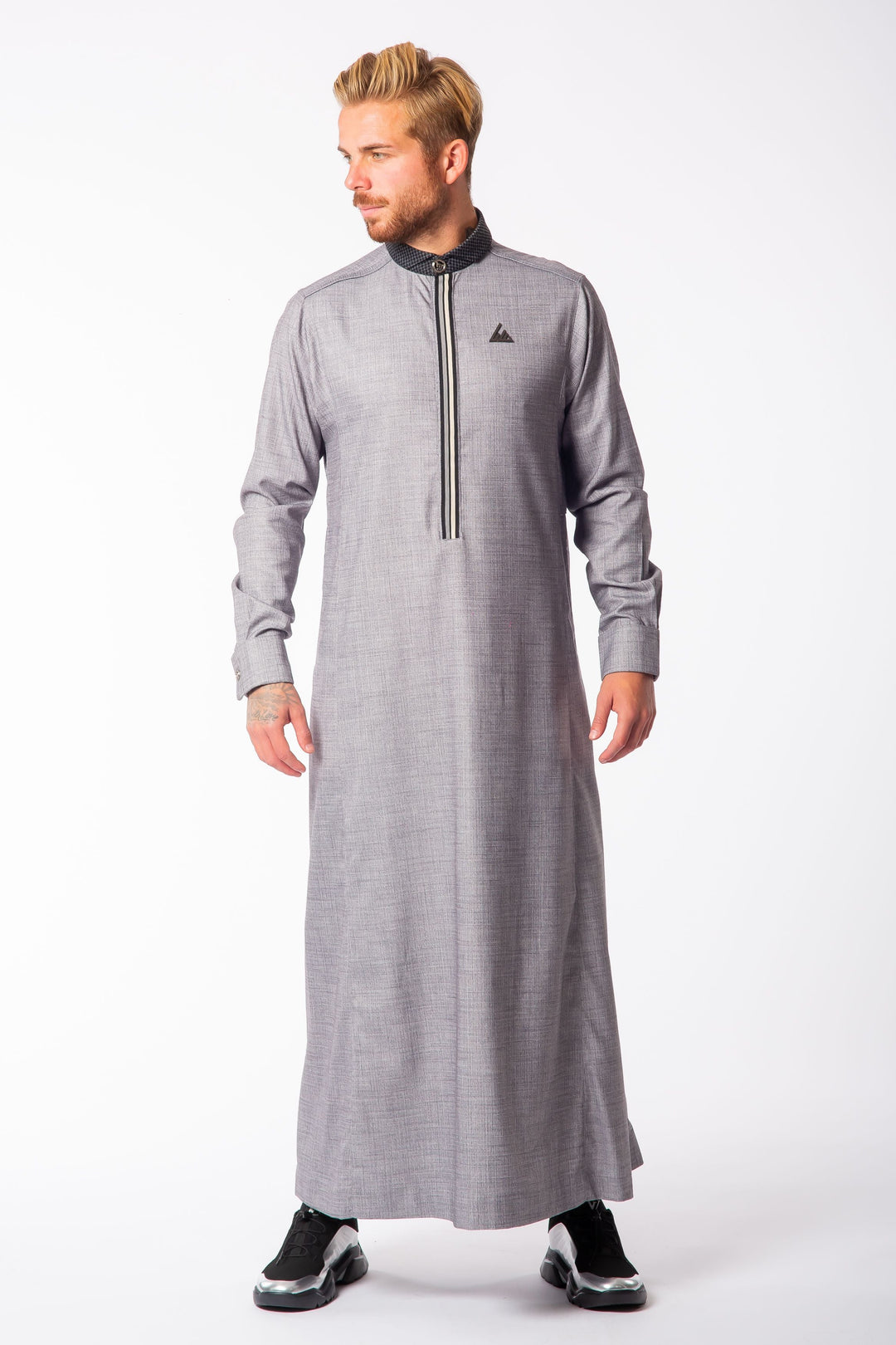AA20G13 Al Ameer Thobe/Jubba - Grey
