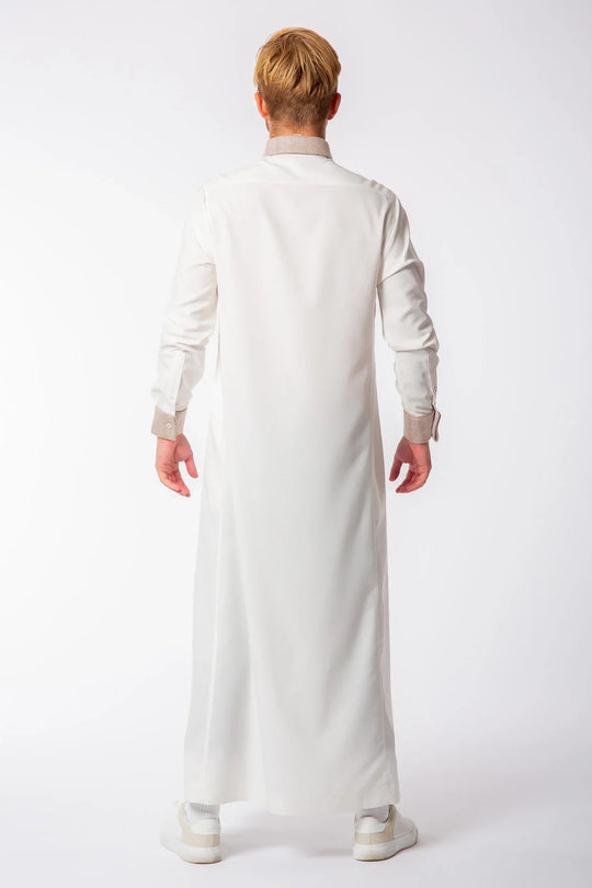 Boys KD23012 AL AMEER THOBE/JUBBA - white