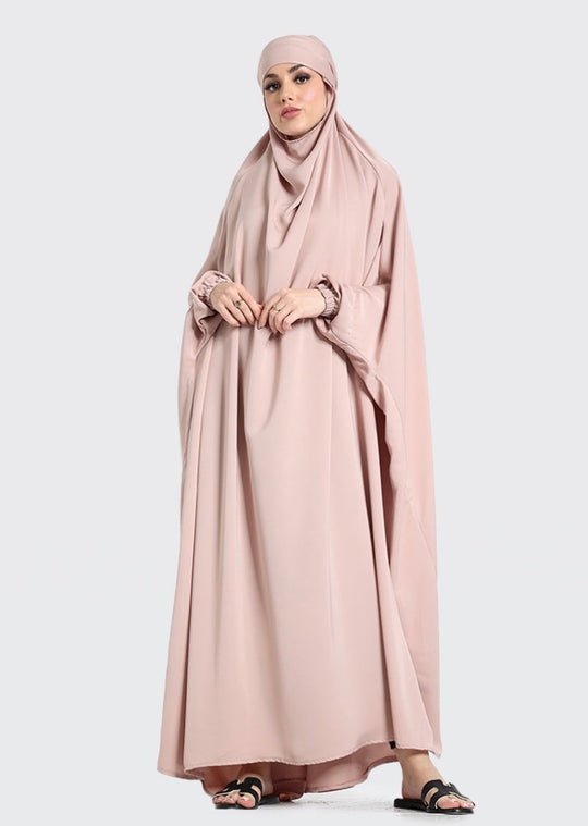 Overhead Full all in one Jilbab - Blush Zadina