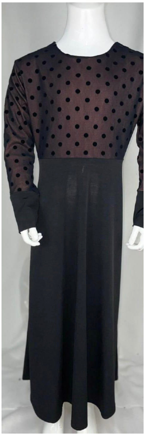 Spotty Girls Abaya