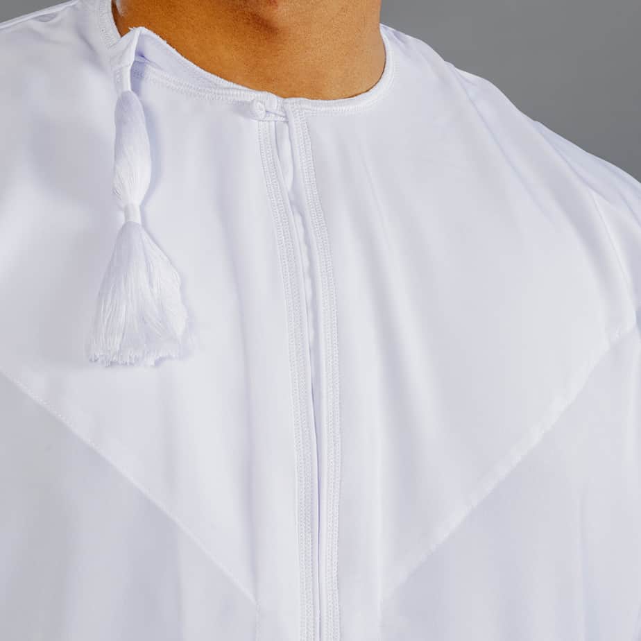 Omani Soft Thobe/Jubbah - White