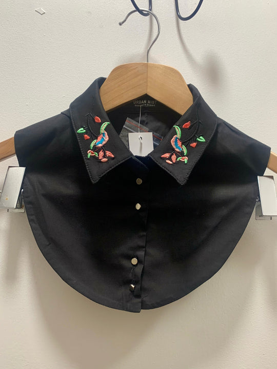 Modest collar Neck Cover - Black 123