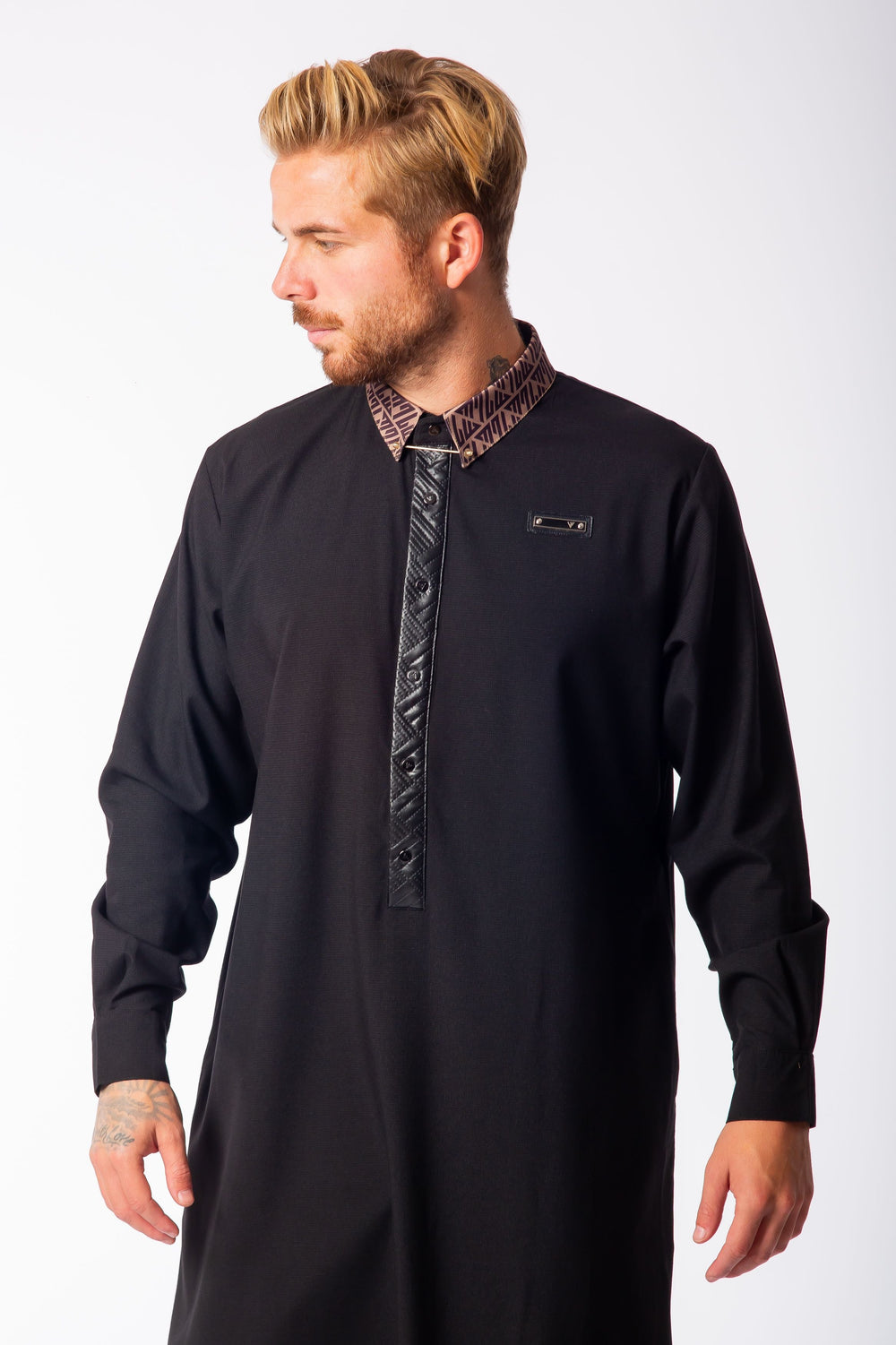LW23016 Lawung Thobe/Jubba - Black