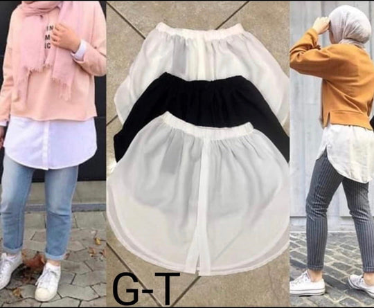 Modest Shirt Skirt Extender Acc.