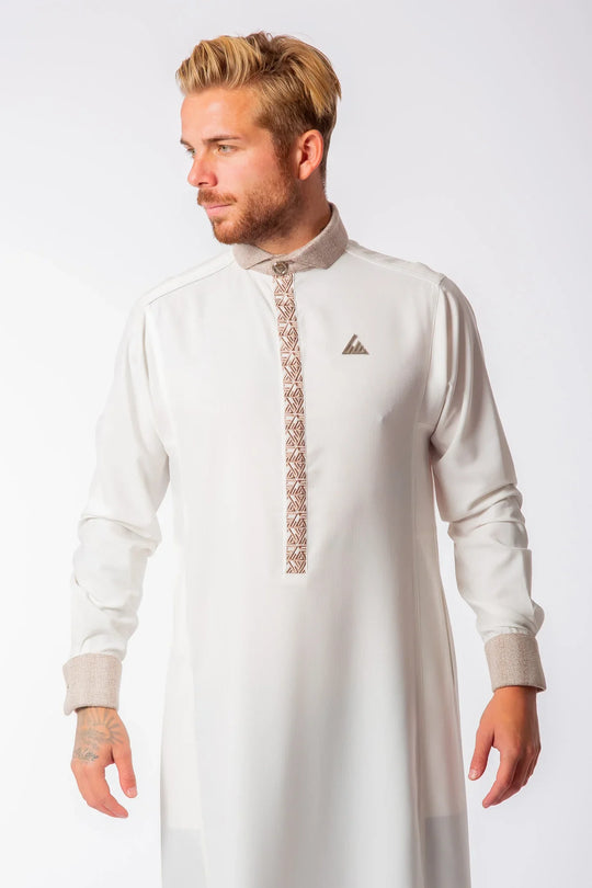 Boys KD23012 AL AMEER THOBE/JUBBA - white