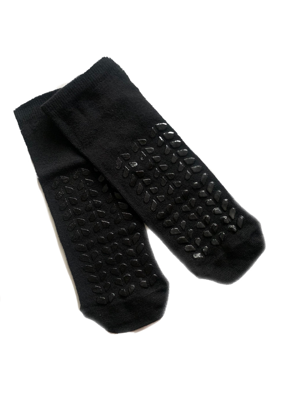 Cotton Tawaf Socks with grip soles - Black