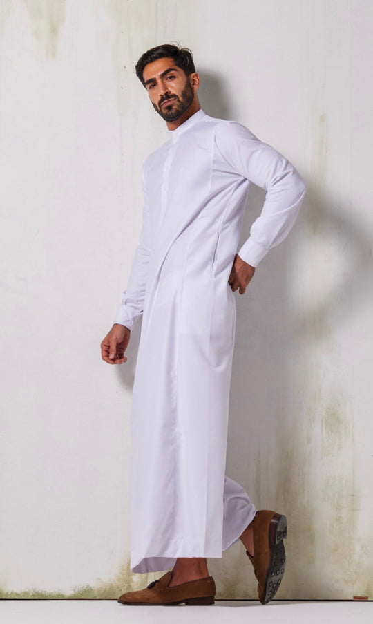 Faris Classic White Thobe/Jubba