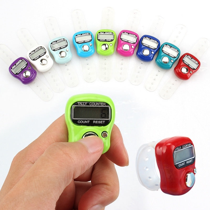 Digital Finger Tasbeeh Counter in colours