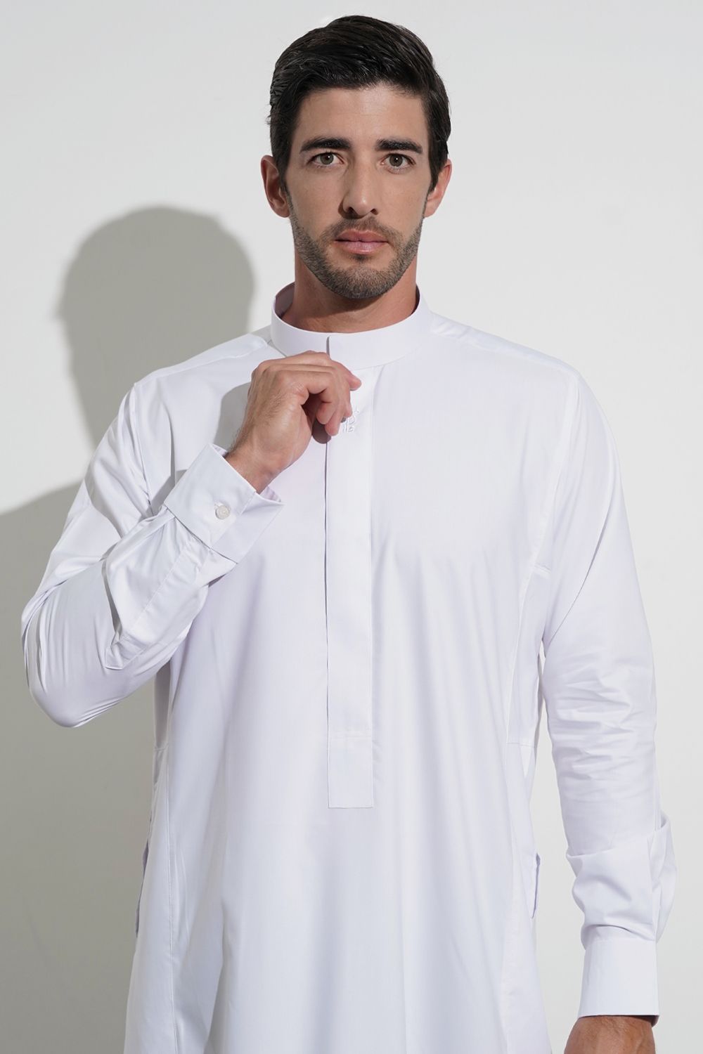 Faris Collar White Jubba/Thobe - collar