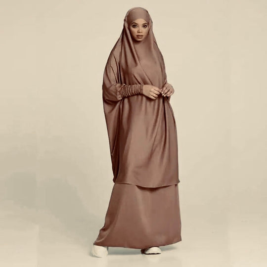 Three piece Jilbab and Niqab set - colours