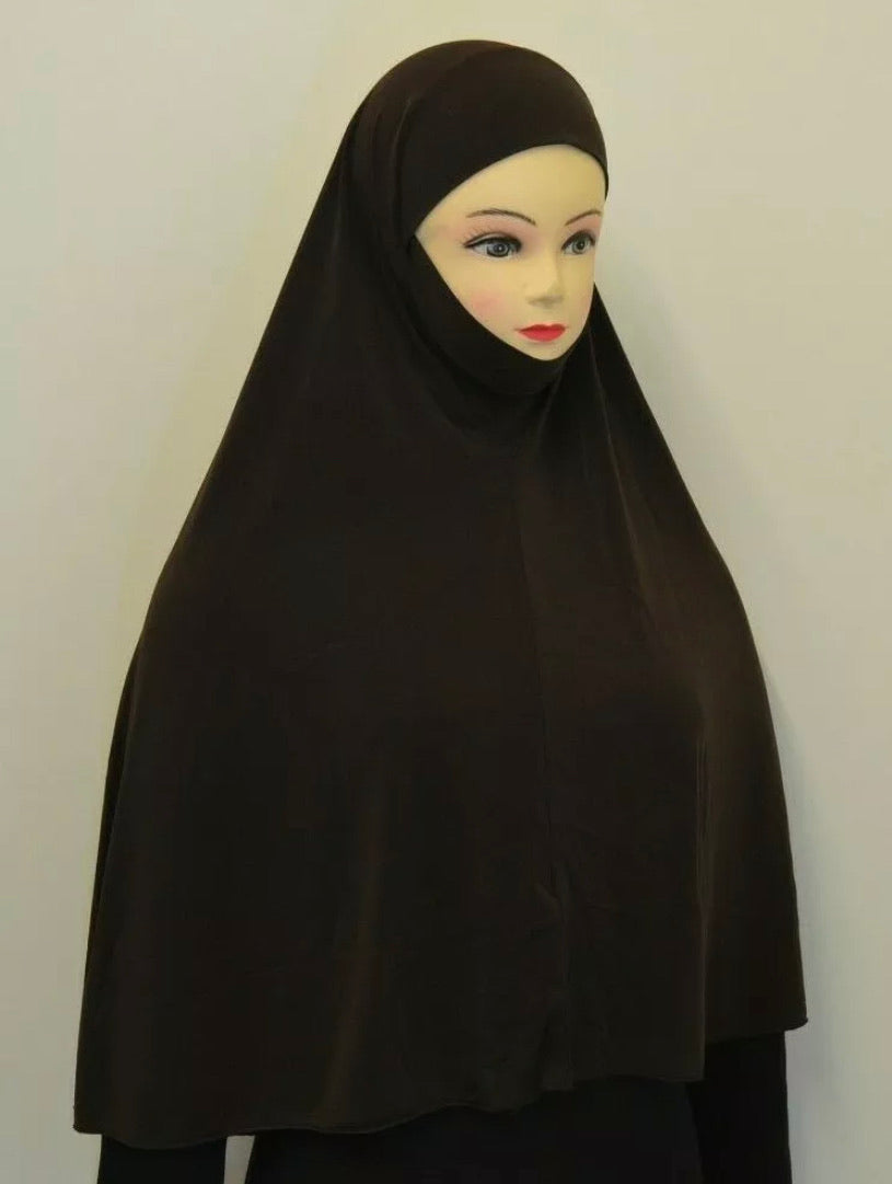 High Quality Hijab 3XL Burkha/Khimar with attached Veil.