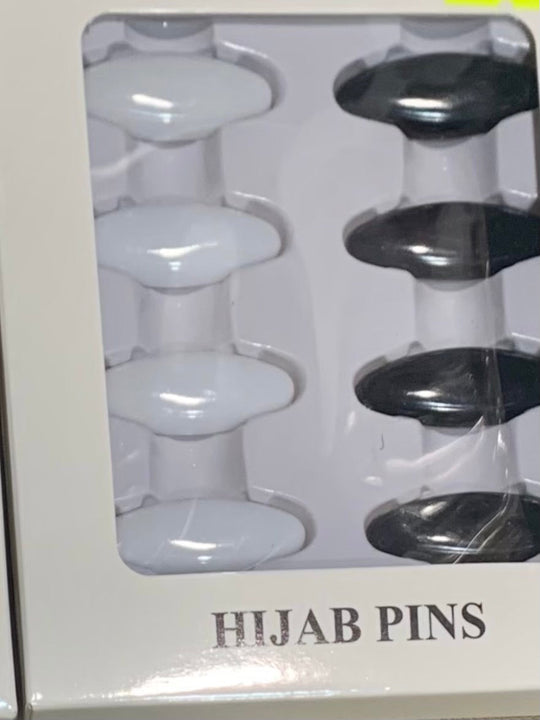 HIJAB NO SNAG PINS - PACK OF 8