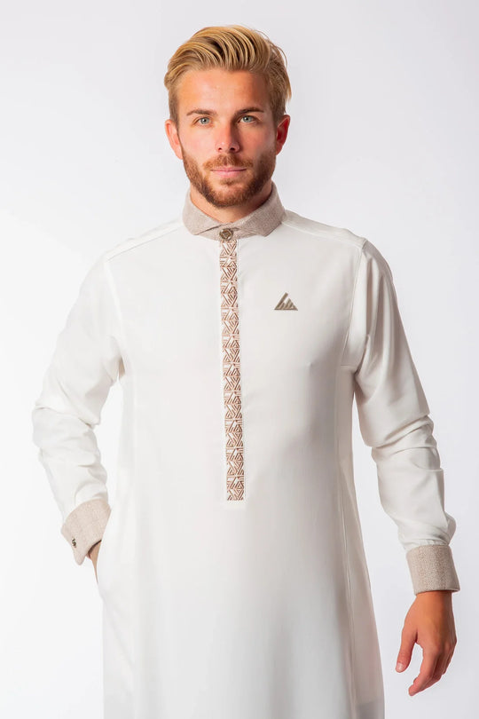 Boys KD23012 AL AMEER THOBE/JUBBA - white