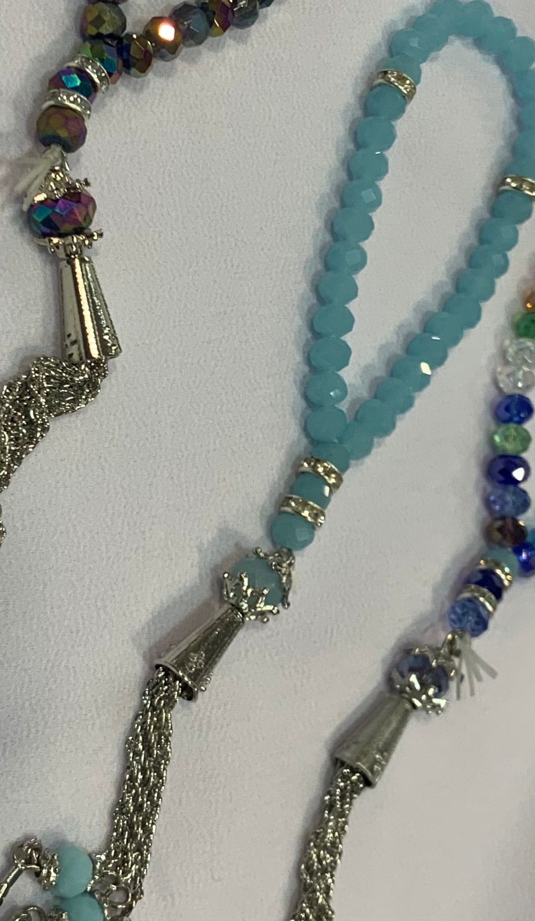 Mini Elasticated bracelet size Tasbih / tasbeeh - multi