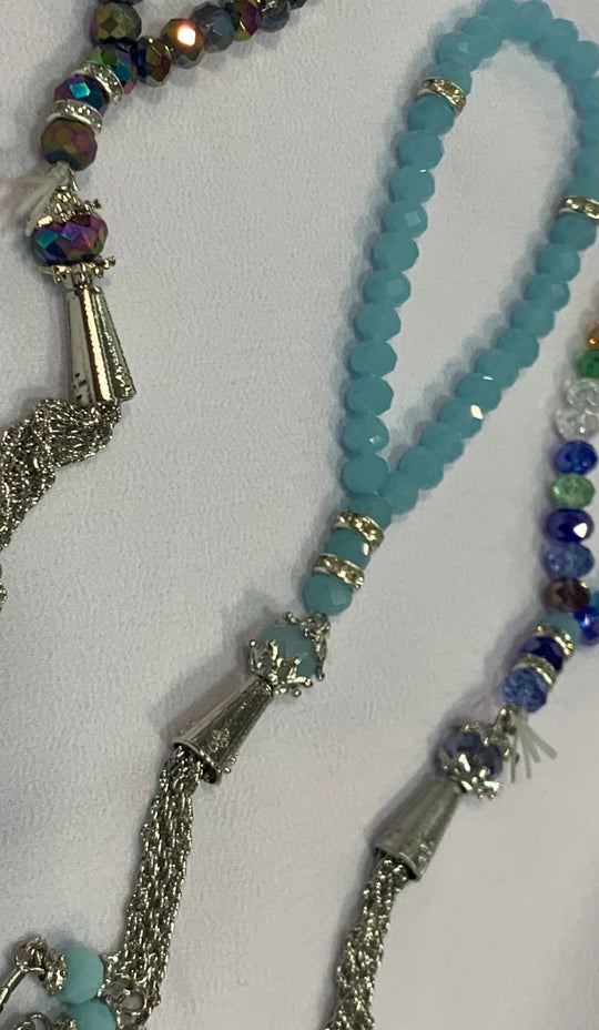 Mini Elasticated bracelet size Tasbih / tasbeeh - multi