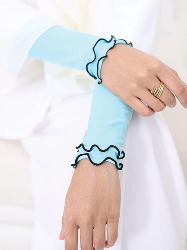 Double Ruffle Arm Cover
