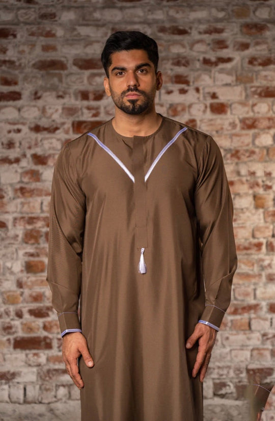Chenille latest Mocha  Thobe  - CHM 172