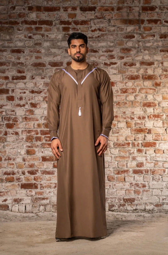 Chenille latest Mocha  Thobe  - CHM 172