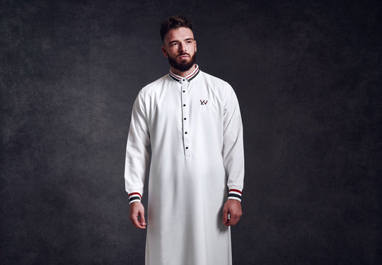 LW2221 Lawung THOBE/JUBBA - White