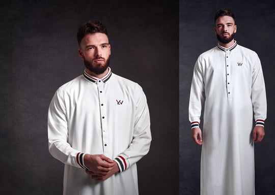 LW2221 Lawung THOBE/JUBBA - White