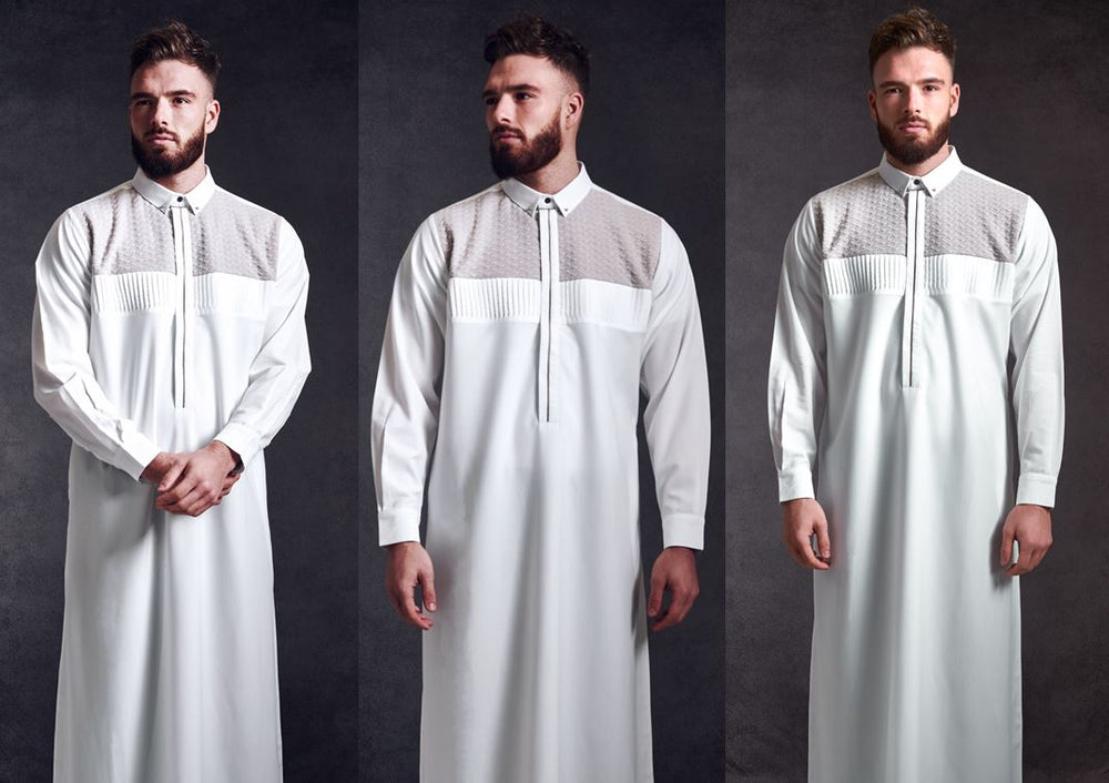 LW2228 Lawung THOBE/JUBBA - White