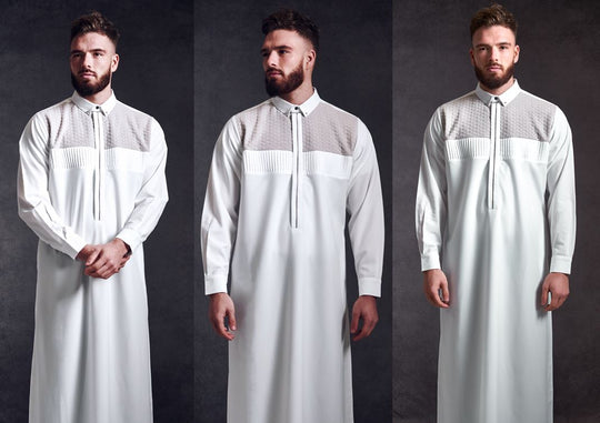 LW2228 Lawung THOBE/JUBBA - White
