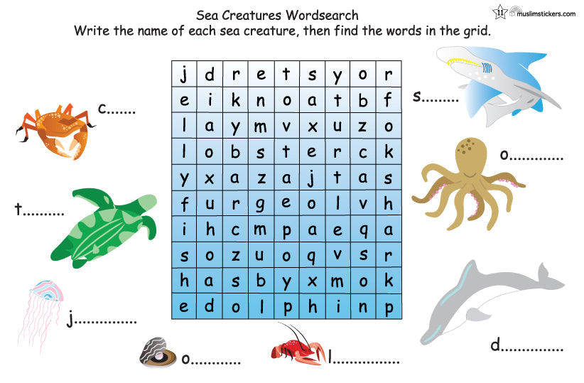 Sun,Sea and Sand Islamic Activity Book